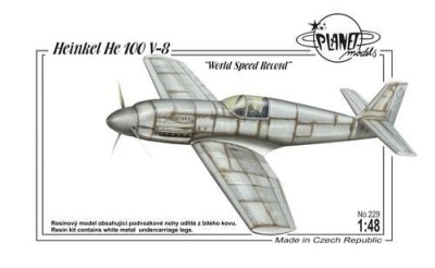 Planet Models PLT229 Heinkel He 100V-8 World Speed Record 1/48