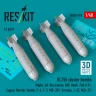 Reskit 48535 BL755 cluster bombs (4 pcs.) 1/48