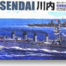 Aoshima 040089 IJN Light Cruiser Sendai 1943 1:700