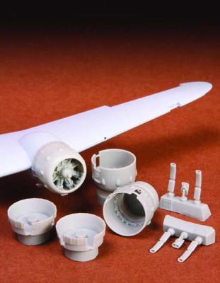 Sbs Model 72033 Br.Blenheim Mk.I/IV engine cowlings&amp;exhausts 1/72