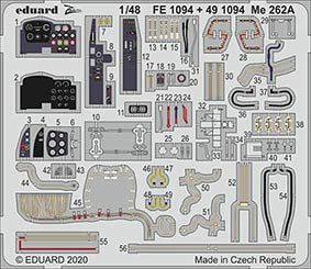 Eduard FE1094 1/48 Me 262A (HOBBYB)