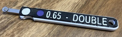 Be Izzi BIZRIVD065 Riveter 0.65 mm DOUBLE (for 1/48)