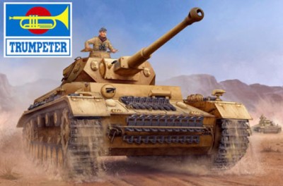 Trumpeter 00919 Немецкий Pz Kpfw IV Ausf.F2 1/16