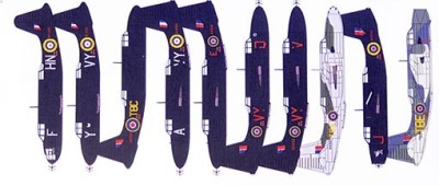 Dk Decals 72065 Havoc Night Fighter (10x camo) 1/72