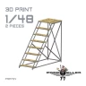77Propeller 77PRP704 Luftwaffe Workshop Ladder (2 pcs.) 1/48