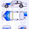 Reji Model 369 Opel Manta 400 GR.B Winner Rallye Tatry 1986 1/24