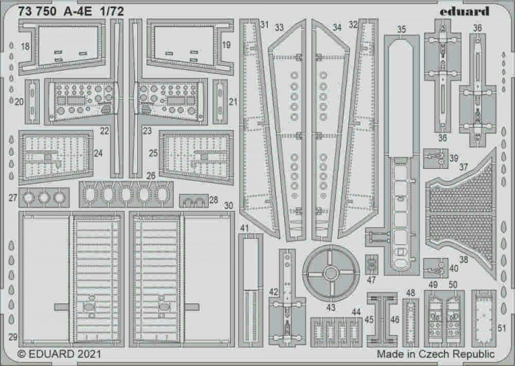 Eduard 73750 SET A-4E (FUJI / H.2000) SET