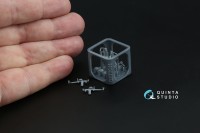 Quinta studio QT72041 Авиационный пулемет ДА (СССР, ВОВ), 2 шт (для всех моделей) 1/72
