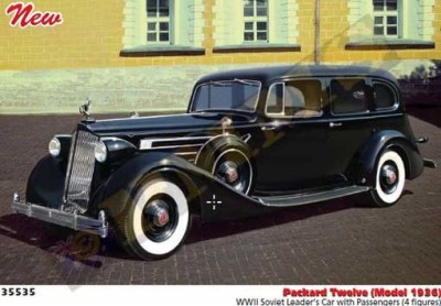 ICM 35535 Советский персональный автомобиль Packard Twelve 1/35