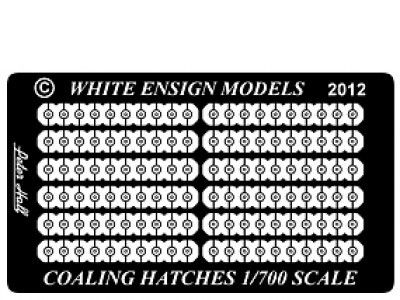 White Ensign Models PE 7105 COALING SCUTTLES 1/700