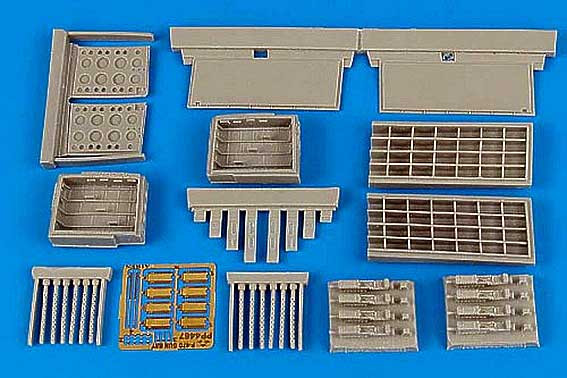 Aires 4467 P-47 Thunderbolt gun bay 1/48