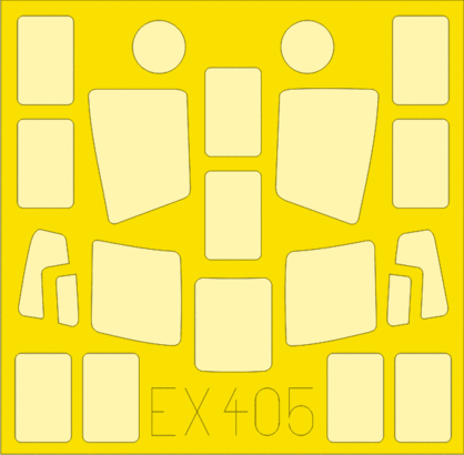 Eduard EX405 1/48 Маска для HU-16A