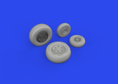 Eduard 648932 Brassin F/A-18E/F wheels (Has) 1/48
