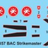 Miniwing Plastic MINI357 BAC Strikemaster / Oman 1 kit bagged, 1 decal version 1/144