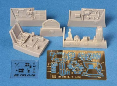 Sbs Model 48016 Bf-109G-10 Cockpit set 1/48