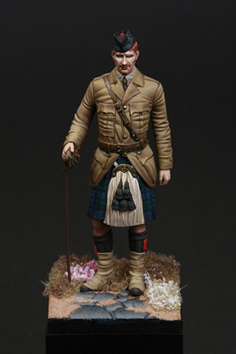 Aims AIMS24F002 WWI Black Watch 2nd Lt (Does not include walking stick) 1/24