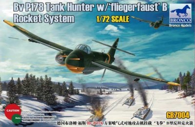 Bronco GB7004 BV P178 Tank Hunter w/ ‘Fliegerfaust’ B Rocket System. 1/72