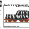 Planet Models MV7294 1/72 Tender 2'2'32 Vanderbilt (for BR-52 loco)