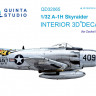 Quinta studio QD32065 A-1H Skyraider (для модели ZM SWS) 1/32