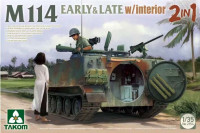 Takom 2154 M114 early & late type w/ interior 1/35