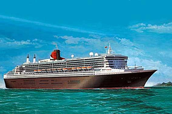 Revell 05223 Английский корабль "Queen Mary 2" 1/400