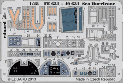Eduard 49631 Sea Hurricane S.A. 1/48