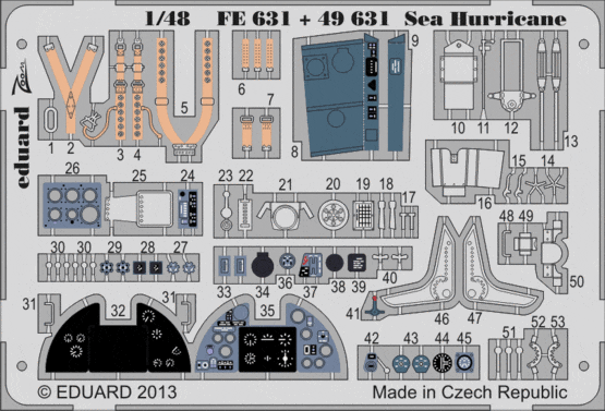 Eduard 49631 Sea Hurricane S.A. 1/48