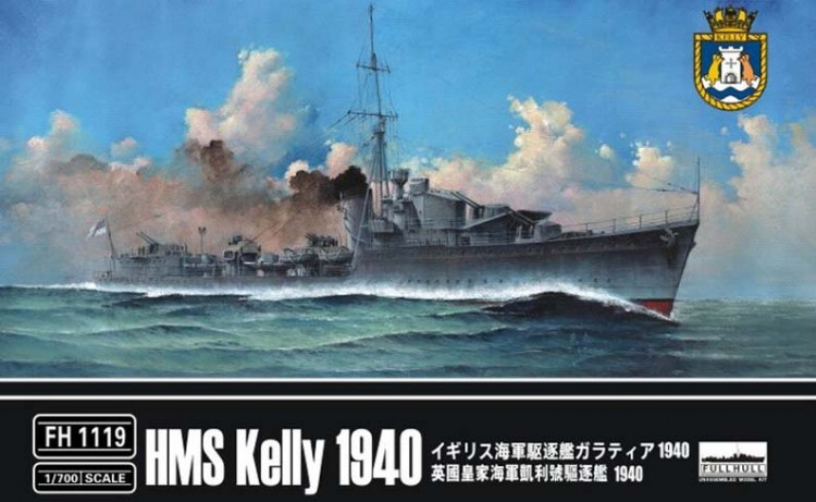 Flyhawk FH1119 HMS Kelly 1940 1/700
