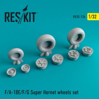 Reskit RS32-0126 F-18 Super Hornet wheels set 1/32