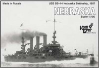 Combrig 70459 USS BB-14 Nebraska Battleship, 1907 1/700