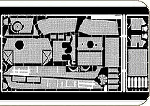 Eduard 35373 Zimmerit Panther Ausf.G late vertical TAM