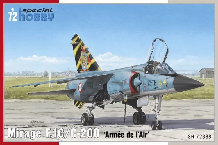Special Hobby SH72388 Mirage F.1C/C-200 'Arm?e de l'Air' (4x camo) 1/72