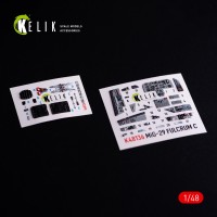 Reskit K48136 Mig-29C (9-13) Fulcrum interior 3D (GWH) 1/48