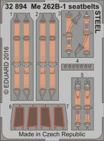Eduard 32894 Me 262B-1 seatbelts STEEL 1/32