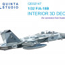Quinta studio QD32147 F/A-18B (Academy) 1/32