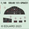 Eduard 3DL48151 X-1 SPACE (EDU) 1/48