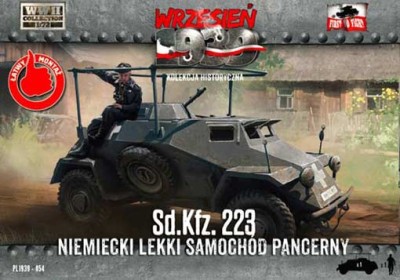 First To Fight FTF-72054 Sd.Kfz. 223 Armored radio vehicle 1/72