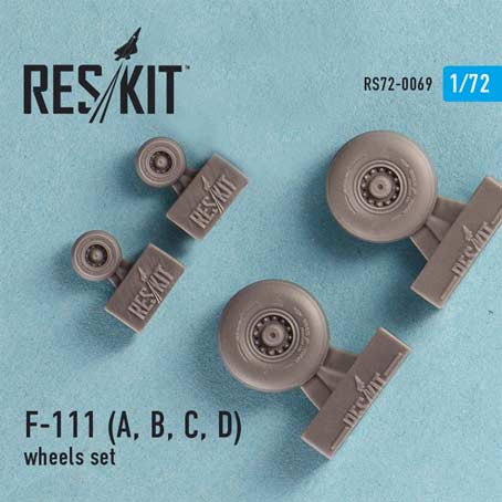 Reskit RS72-0069 F-111 (A,B,C,D) wheels set (HAS,REV,AMT) 1/72