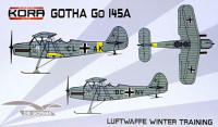 Kora Model KPK72106 Gotha Go 145A Luftwaffe Winter Training 1/72
