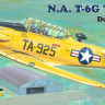 Valom 14408 N.A. T-6G Texan (Double set) yellow series 1/144