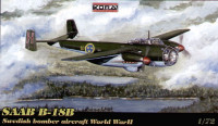Kora Model 72101 SAAB B-18B (Swedish bomber aircraft WWII) 1/72