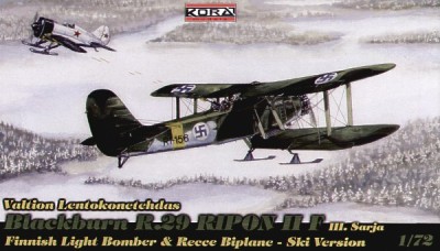 Kora Model 7279 Blackburn R.29 Ripon II F III.Sarja (Ski) 1/72