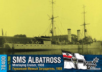 Combrig 70400 SMS Albatross Minelaying Cruiser, 1908 1/700