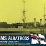Combrig 70400 SMS Albatross Minelaying Cruiser, 1908 1/700