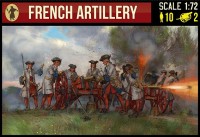 Strelets STR24472 French Artillery. War of the Spanish Succession 1/72