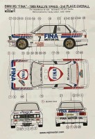 Reji Model JM354 BMW M3 Fina 1989 Rally Portugal Tour de Corse 1/24