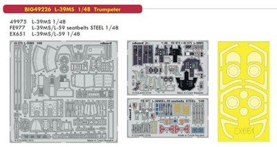 Eduard BIG49226 1/48 L-39MS (TRUMP)
