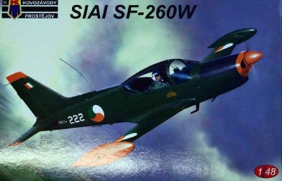 Kovozavody Prostejov 48016 SIAI SF-260W (3x camo) 1/48