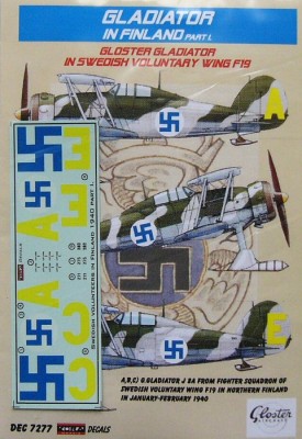 Kora Model DEC7277 Gl. Gladiator in Finland (Part I.) декали декали 1/72