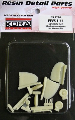 Kora Model DS7226 FFVS J-22 Exterior set (MARVIVOX) 1/72